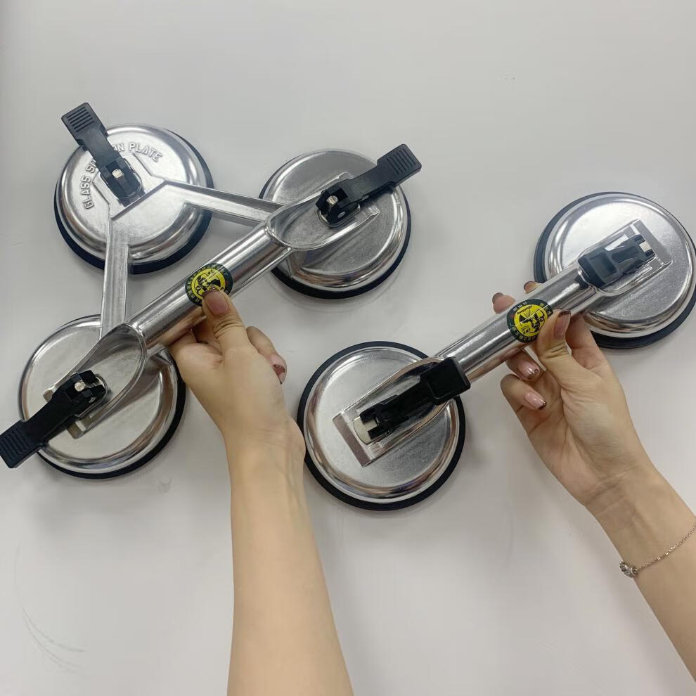 玻璃吸盘固定器强力重型吸提器汽车贴地板地砖小型真空安装小工具单爪