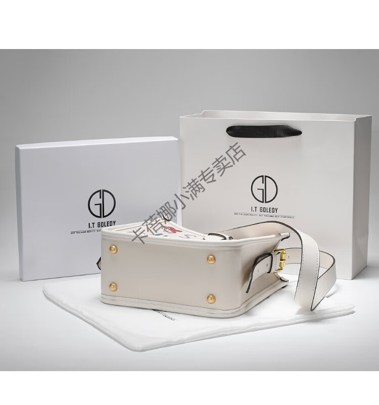 【七夕情人节礼物】2022新款香港代购itgdledy香港托特包眞皮百搭洋气