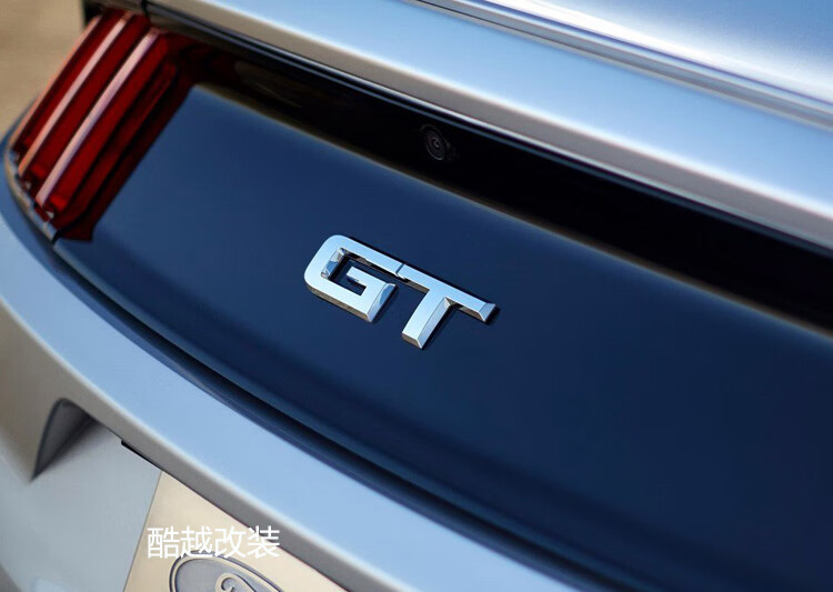 车标改装mustang mach-e野马gt适用后尾标5.