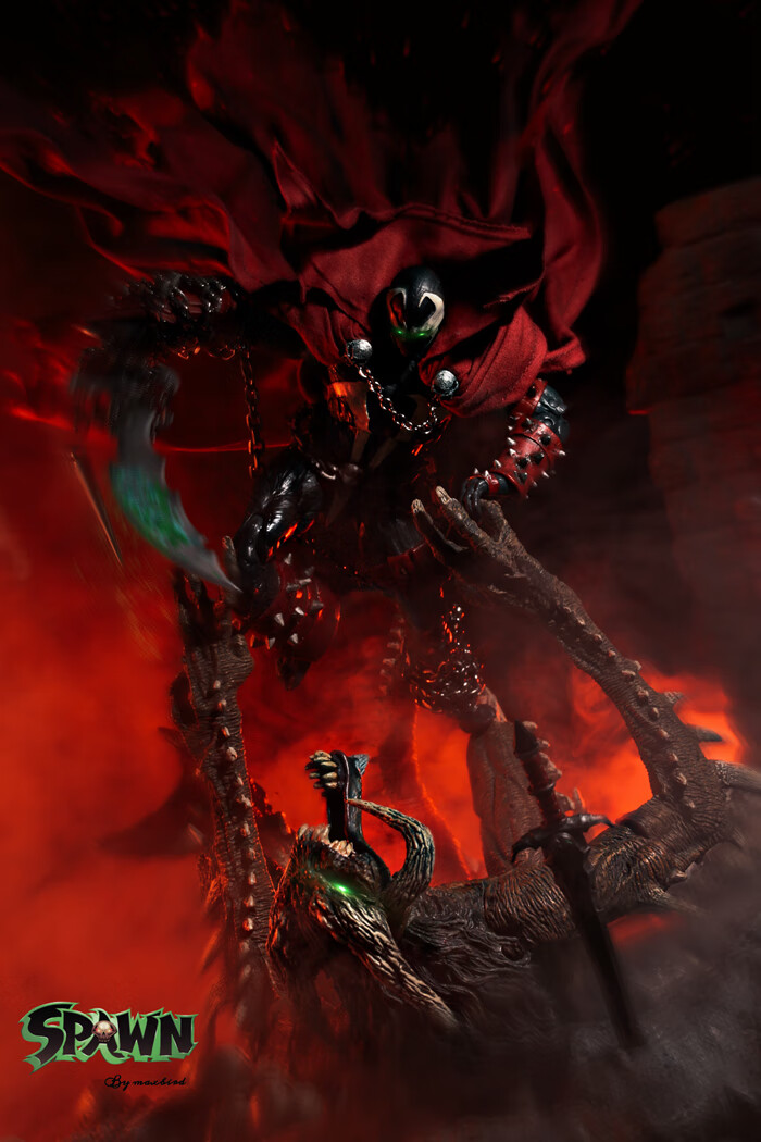 魔偶人形麦克法兰真人快打三角魔乌鸦牛仔煞星再生侠7寸人偶手办模型