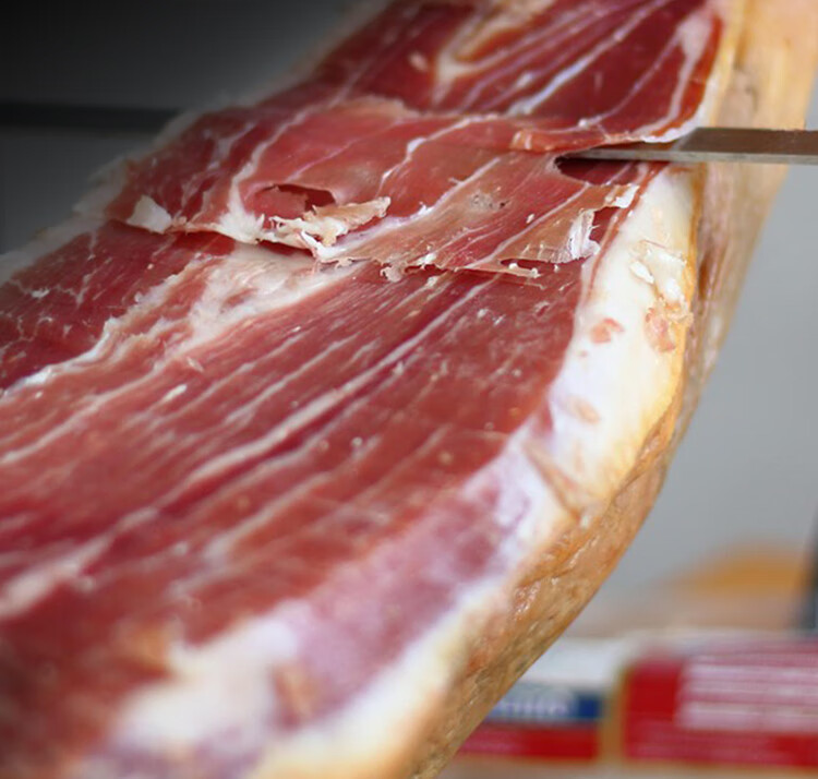 利比里亚火腿西班牙火腿伊比利亚黑猪火腿塞拉诺后腿整腿红标黑标