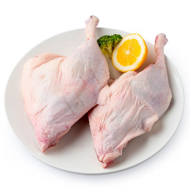 鸭边腿生鸭腿冷冻鸭腿肉老鸭子腿新鲜食材4斤约6个