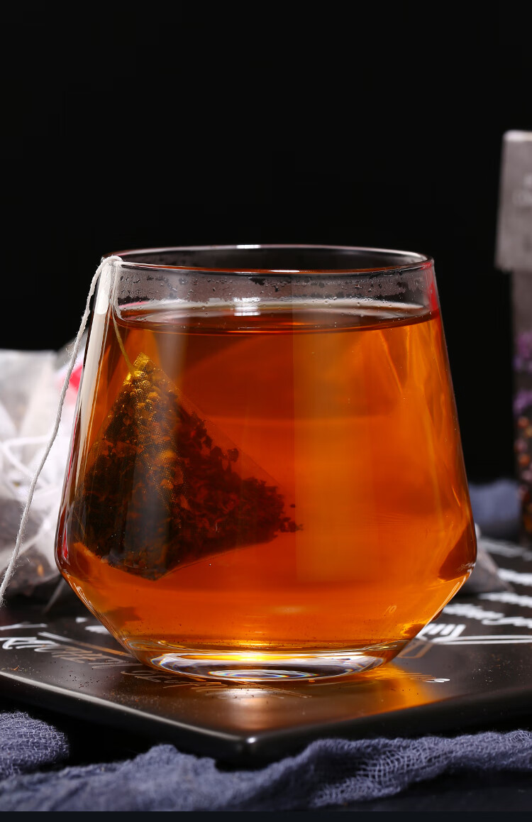 tess水果茶包三角袋冷泡茶红茶绿茶西柚柠檬薄荷花果味饮品 一盒20包