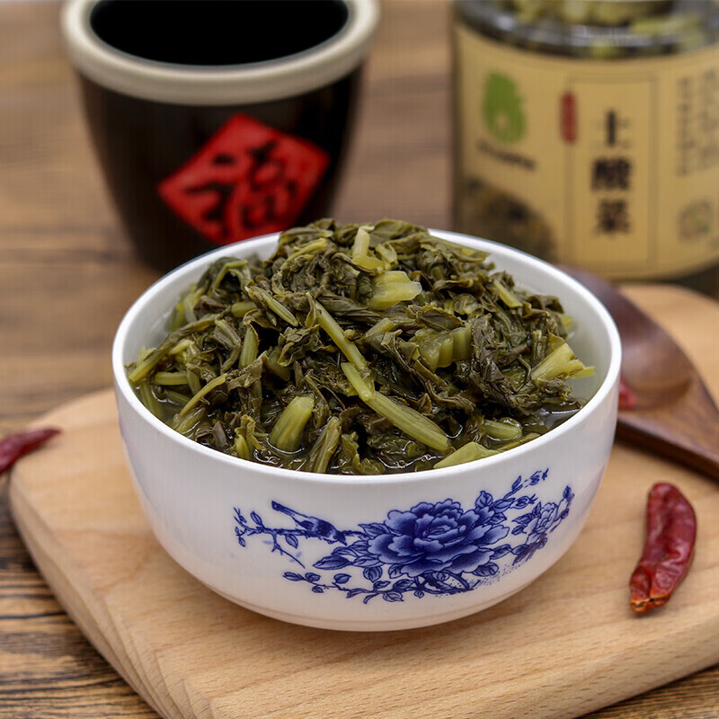 广元特产酸菜四川广元土酸菜苍溪阆中剑阁特产食品农家罐装