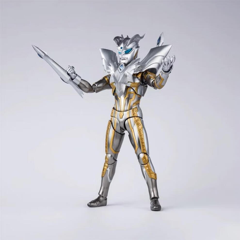 万代(bandai)shf光辉赛罗闪耀形态奥特曼儿童男孩超可动玩具人偶模型