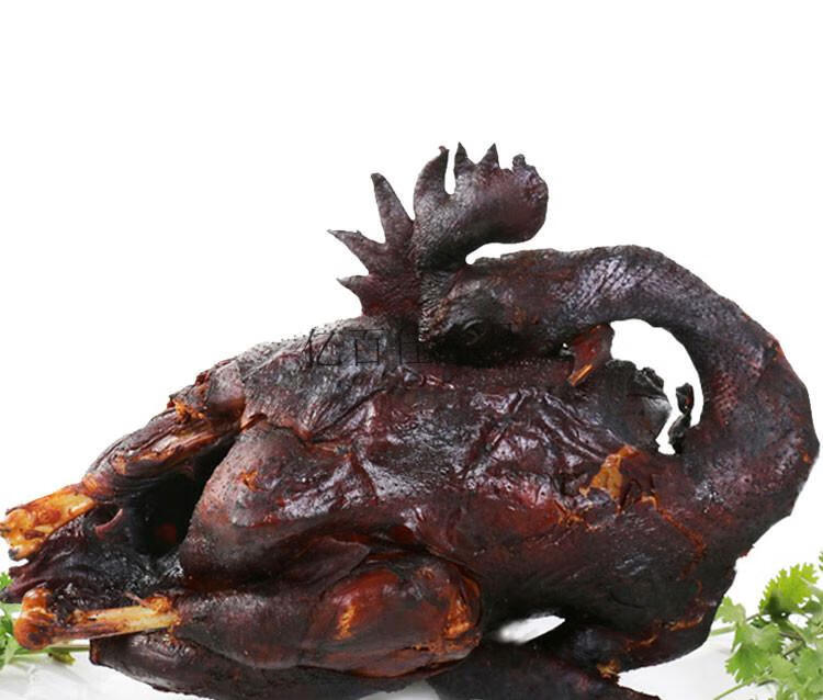 龙胜斋魏老六魏氏熏鸡烧鸡扒鸡风干鸡聊城铁公鸡 山东特产 1060克五香