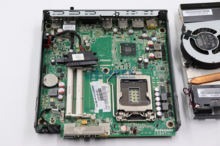 迷你电脑主机7代联想m710q/m73台式mini微型i5小机箱家用办公电脑