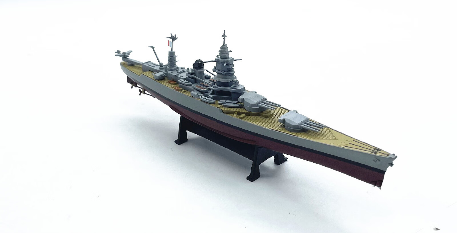 军舰模型1:1000二战巡洋战列舰胡德密苏里武藏衣阿华仿真静态成品送人