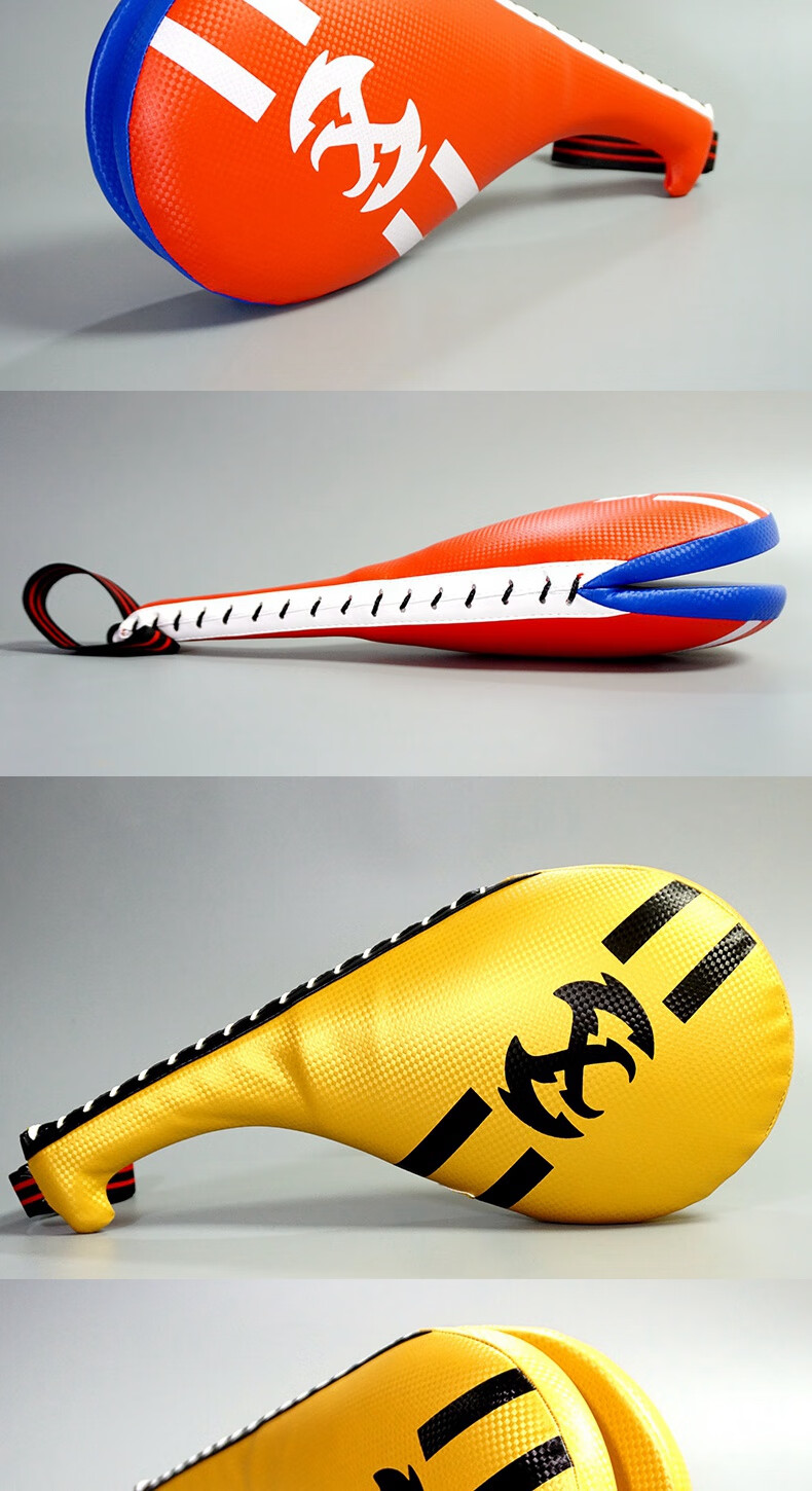 闪电客练跆拳道的脚把脚靶踢靶道靶儿童训练用品手靶器材脚板靶子鸡腿