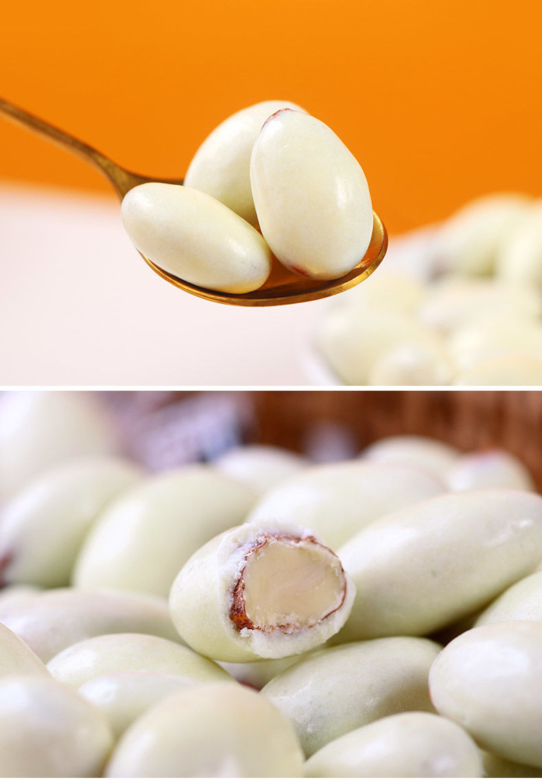 250g装网红休闲孕妇零食坚果新疆特产 酸奶巴旦木500克【图片 价格