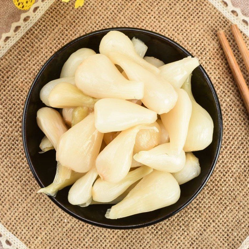 广西甜酸荞头腌制藠头下饭菜泡菜腌糖醋荞头水晶农家乔头叫头 500克