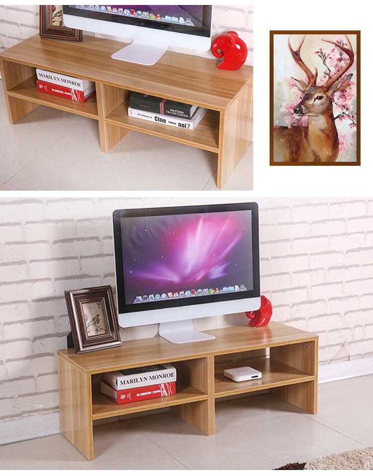 液晶电视机增高架电视柜垫高架子底座加高置物架可定做a款503015留言