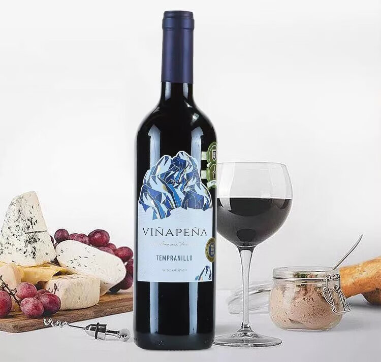 西班牙原瓶进口维纳佩纳丹魄干红葡萄酒宴原装果酒礼盒套装 甜蜜小姐