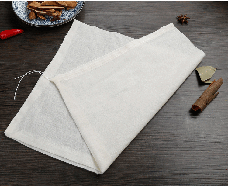 薰然大号10个30*40cm纱布袋煎药袋卤料煲汤隔渣过滤袋香料过滤网