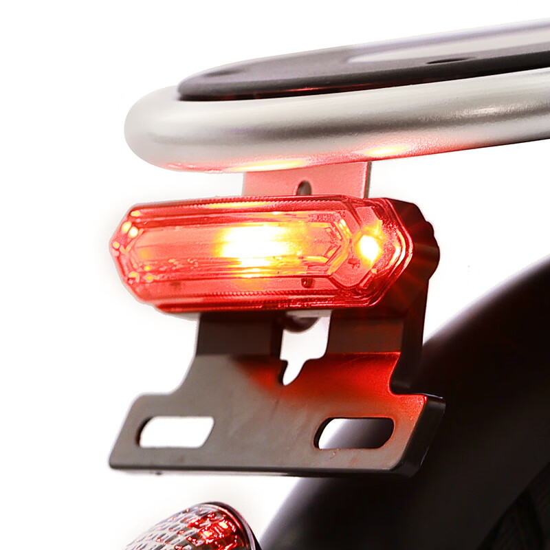 电动车转向灯加装折叠代驾车364860刹车灯行车灯转向尾灯红蓝爆闪通用