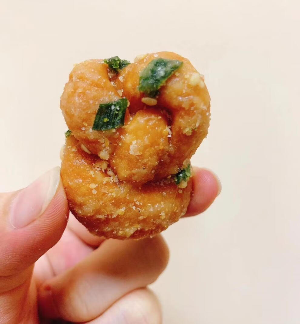 香葱小麻花 潮汕特产小吃传统潮州手工零食品充饥解馋糕点茶点 一包