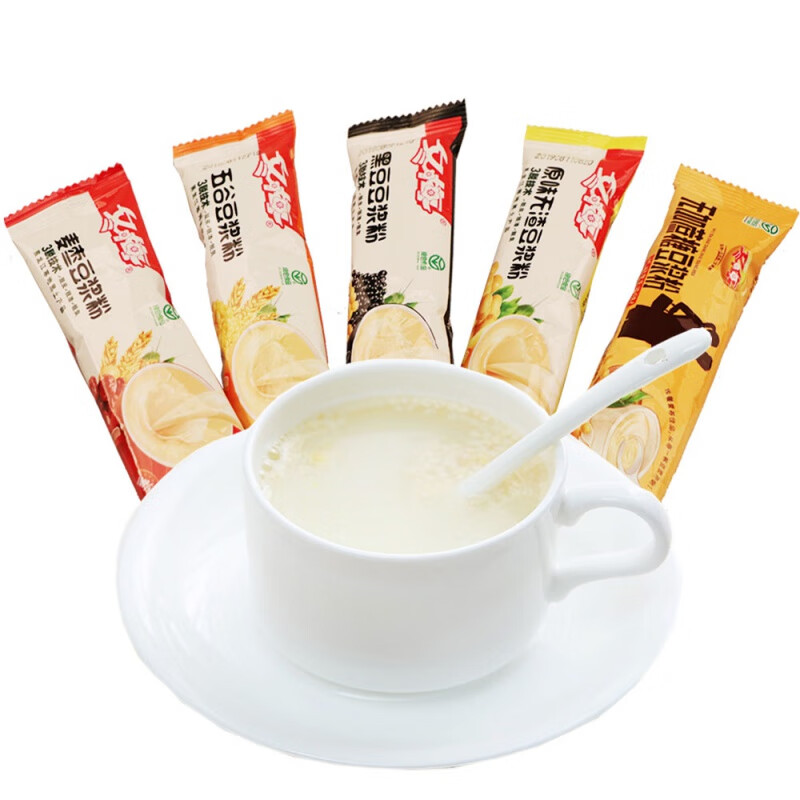 冬梅豆浆粉多口味营养早餐食品速溶冲调豆浆饮品代餐粉混合口味20条