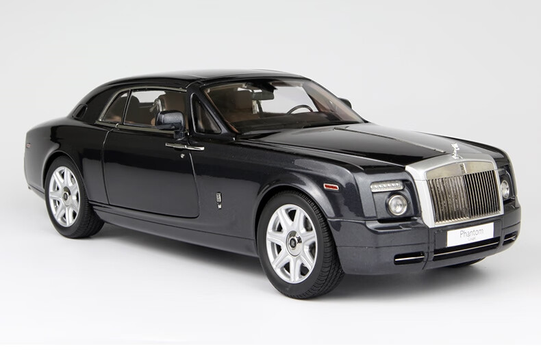 原厂合金劳斯莱斯车模1:18限量版劳斯莱斯幻影仿真汽车模型双门跑车