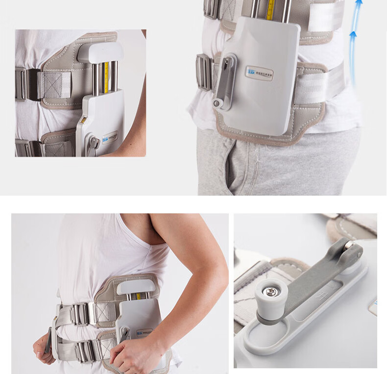 mi)米家生态通用牵引器腰牵引器自由器床护腰带家用 便携式腰椎牵引器