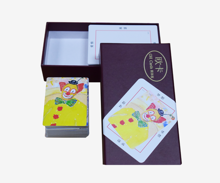 简繁体中文oh卡欧卡牌oh卡牌心理潜意识投射卡片 oh孩童卡(peronita)