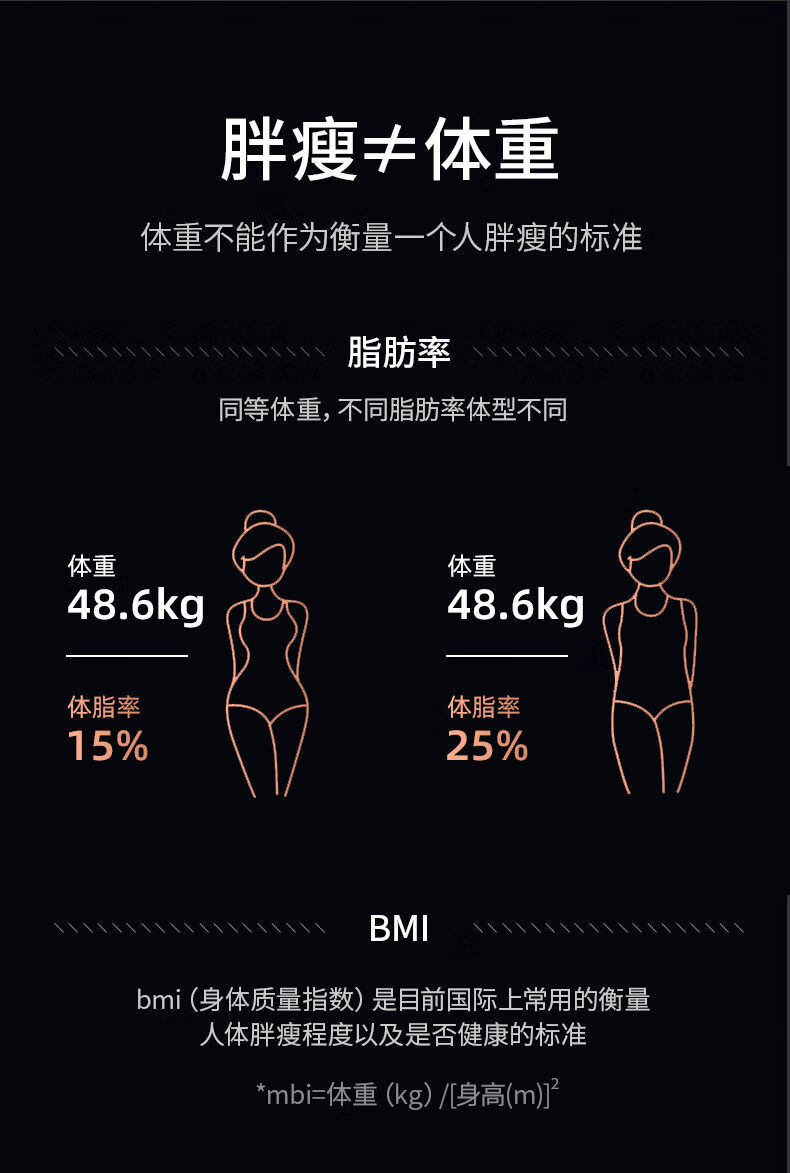 充电家用电子秤智能人体秤体脂秤脂肪秤精准秤成人体重秤小艾蓝牙体脂