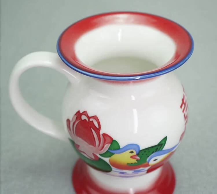 搪瓷杯大号小号搪瓷茶缸搪瓷杯带盖茶缸垃圾桶杯子搞怪痰盂怀旧老式