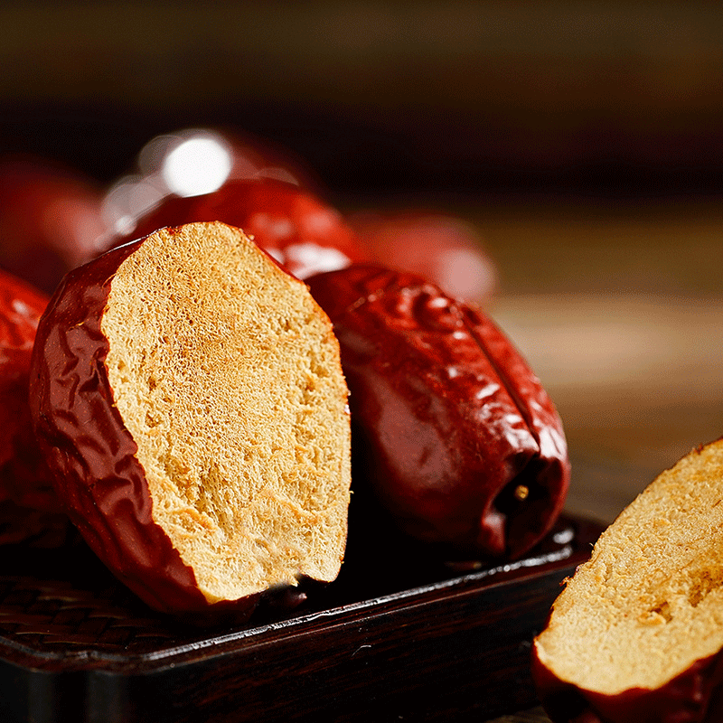 5折狗头枣陕西特产大红枣1000g陕北大枣西安美食干果零食狗头枣1000g5