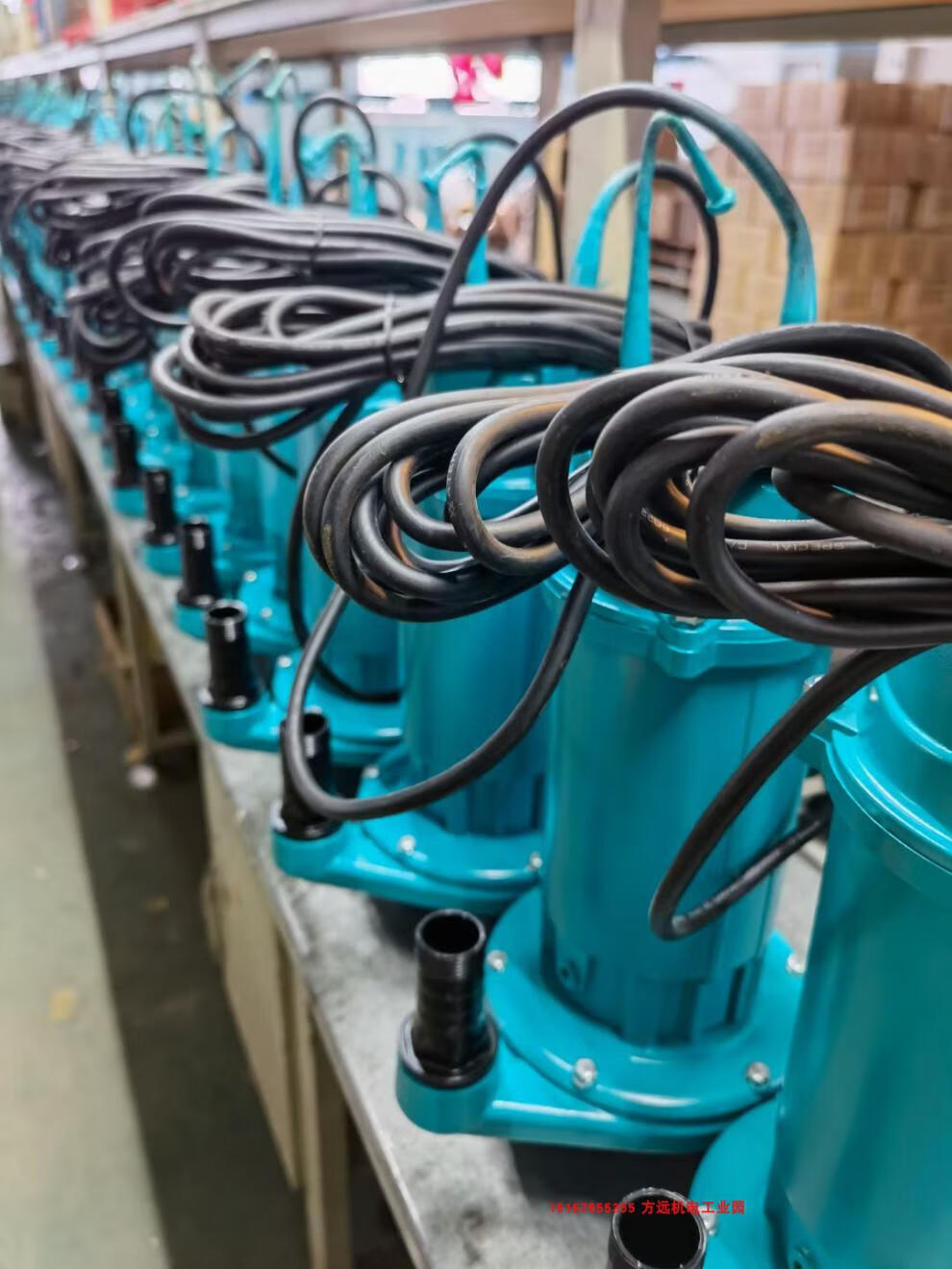 曦凰家用小型潜水泵清水220v大流量高扬程抽水机 铜芯线2500w4寸潜水