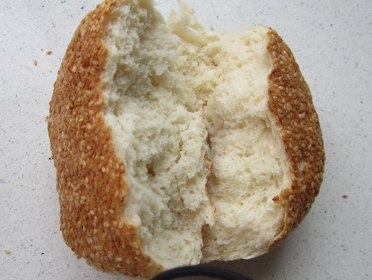 味小府 湖北天门特产张港火烧巴芝芝麻烧饼一份6个1份6个, 张港火烧粑