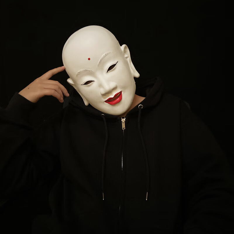 火锅英雄面具 万圣节小丑男女脸影视周边抖音化妆舞会道具唐僧 唐僧