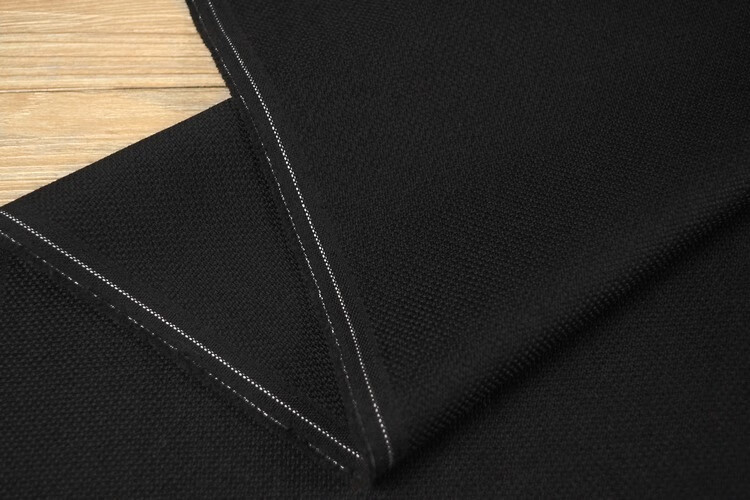 纯羊毛面料西装西裤西服职业装正装毛涤精纺布料 2#黑色条纹 全毛 半