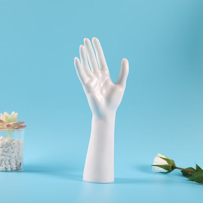 假手模型假手化妆品饰品展示手模型手镯小模特戒指拍照摄影道具手链表