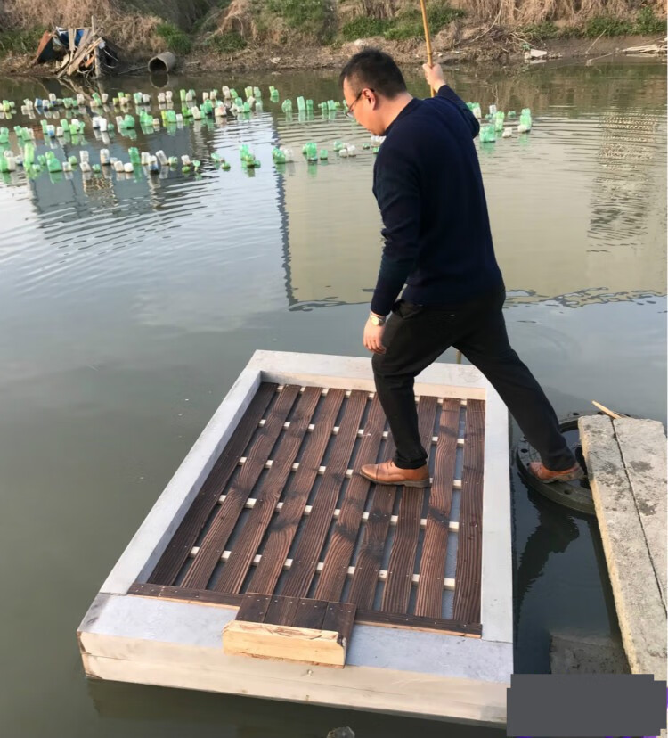 泡沫船泡 沫浮船鱼塘蟹塘龙虾塘割草船泡沫钓鱼船养殖泡沫筏浮台xlt