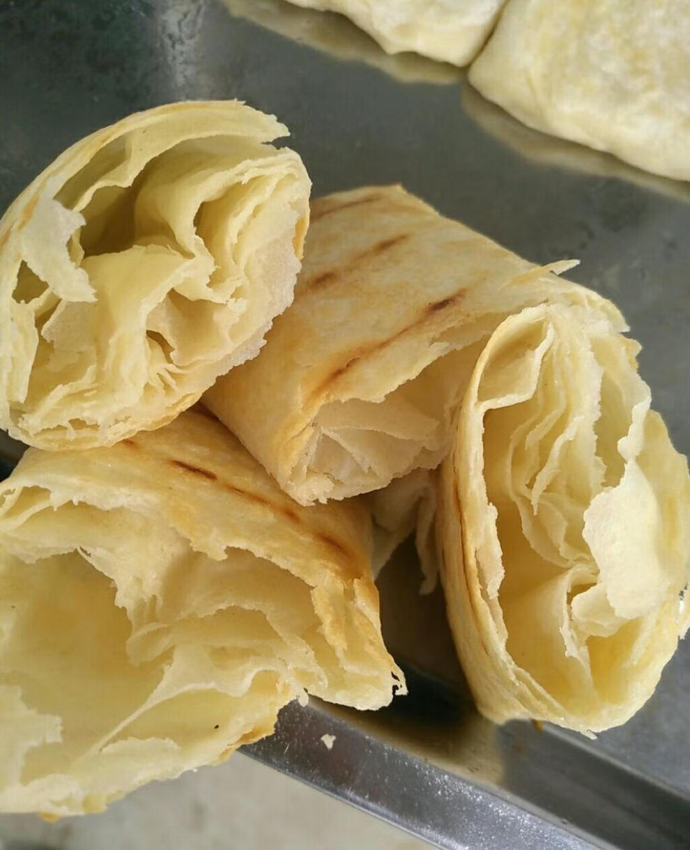 河间驴肉火烧皮速冻半熟半成品烧饼皮牛肉汤饼十到五百个50个