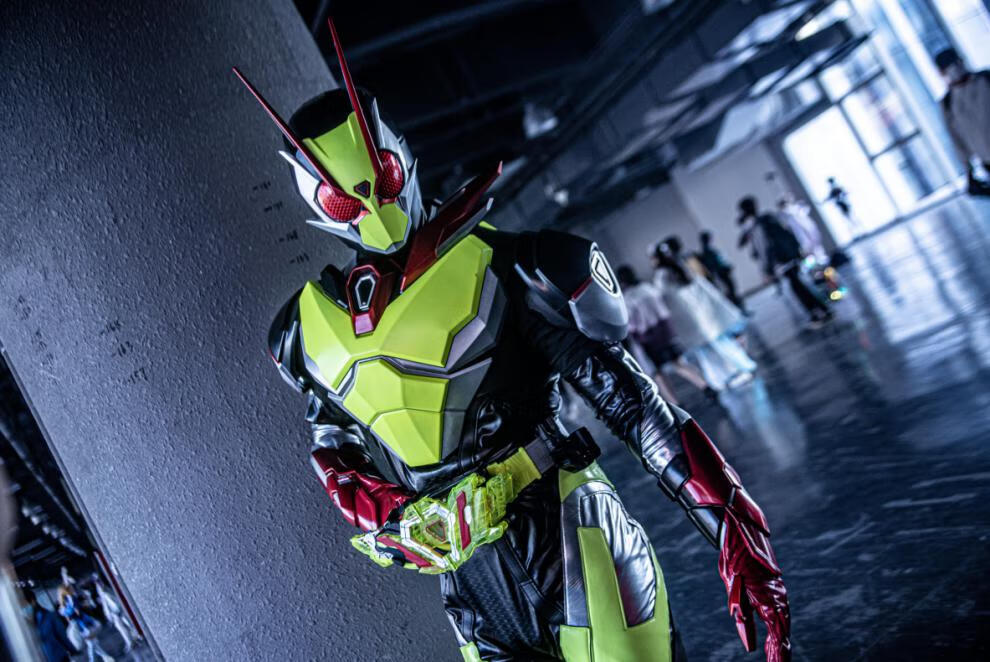 万代(bandai)假面骑士皮套限量版假面骑士01 02 w decade joker cos 1