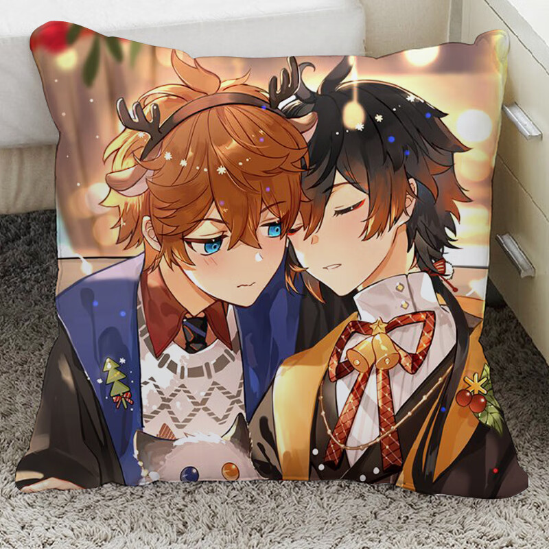 原神可莉等身抱枕枫原万叶胡桃周边抱枕魈刻晴可莉二次元动漫等身玩偶