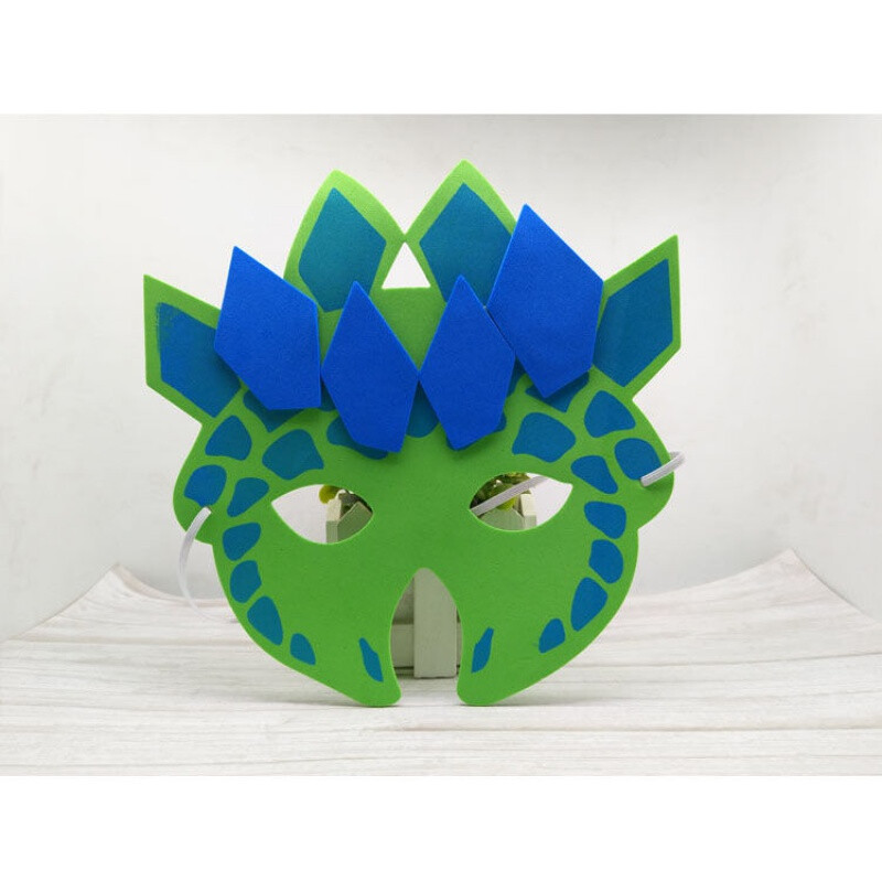 69搞怪头套龙 儿童玩具动物面具带绳活动表演头饰头套装扮节日幼儿