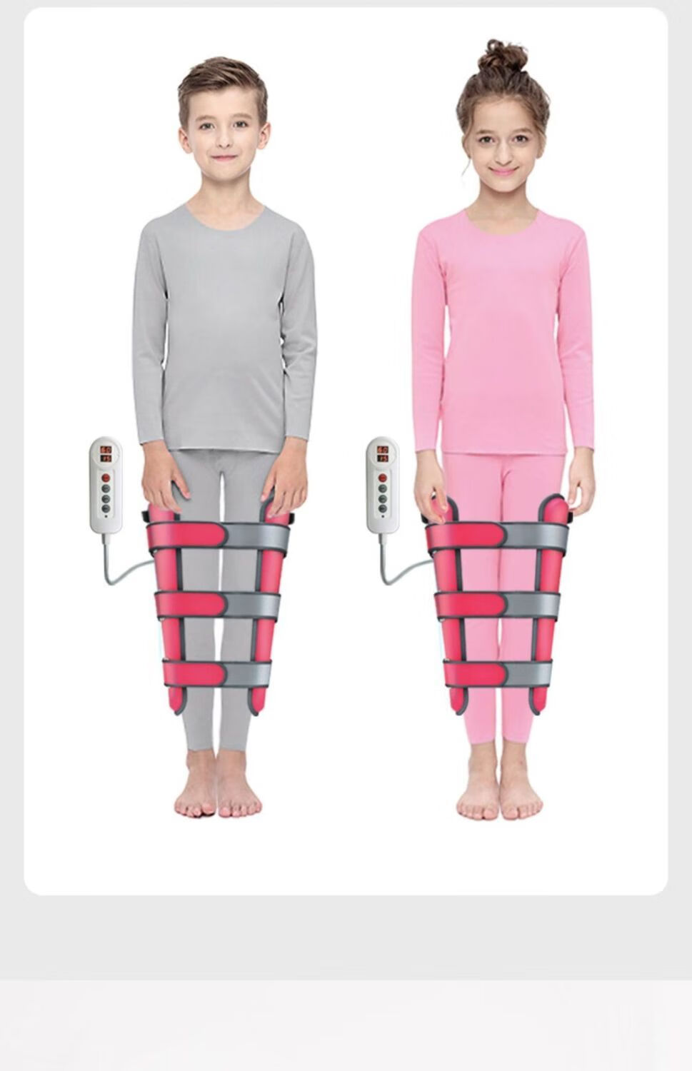 纠正xo型腿矫正器o形腿绑腿带罗圈腿x型腿型神器腿部矫正儿童升级款蓝