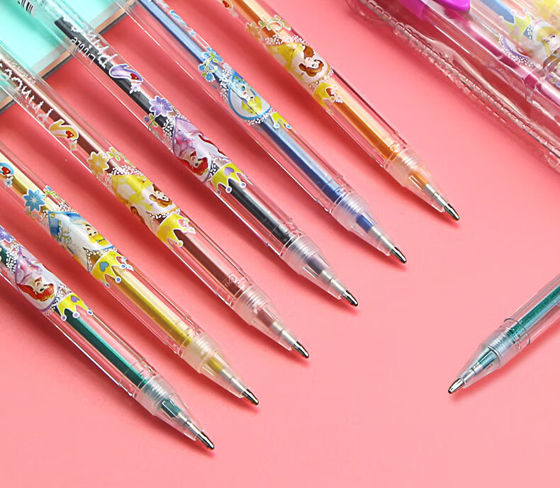 麒柠儿童亮晶晶闪光笔48色荧光笔36色水粉笔彩笔绘画笔卡通涂鸦笔36色