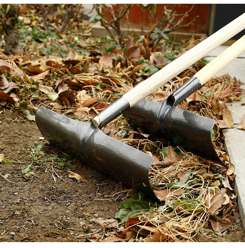 刮粪板晒谷物耙子工地水泥平流平灰钢农用工具搂扒猪粪钢耙刮粪铲50