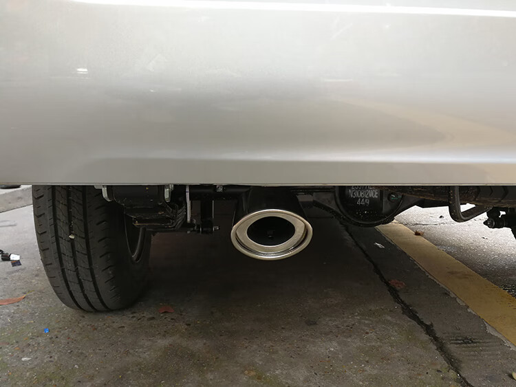 五菱荣光s排气管改装件汽车装饰尾喉尾气罩不锈钢尾嘴排气筒荣光v荣光