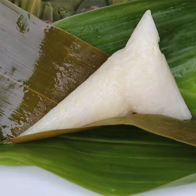 粽子白米粽子农家手工原味清水粽子纯糯米粽速食粽子新鲜现做现发