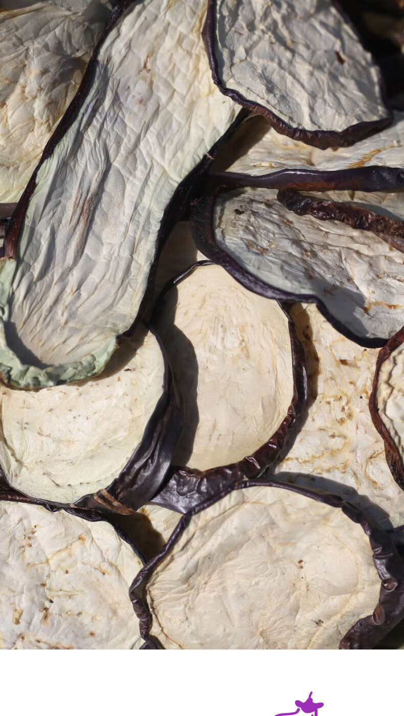 东北特产紫茄干茄子片干菜茄子条脱水蔬菜农家自晒干货茄子丝紫茄子干