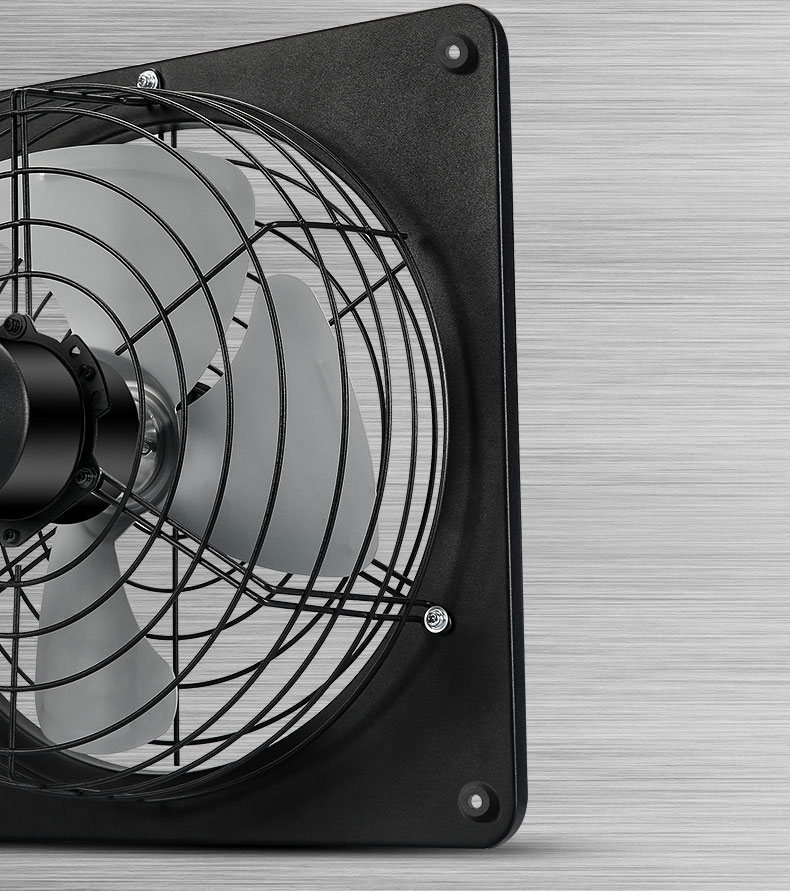 奢泽 排气扇厨房家用排风扇强力排烟抽风机换气扇窗户油烟机 fp-08h