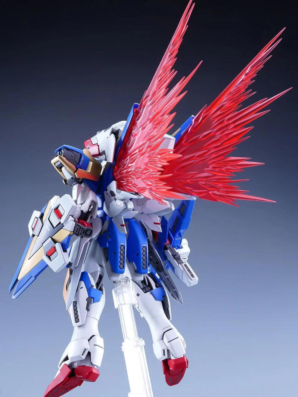 万代bandaimg强袭自由高达拼装模型v2ab胜利dx魔改大班红异端机甲玩具