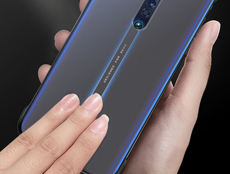 opporeno2手機殼reno2z無邊框oppo保護套女款網紅男潮rone2升降鏡頭