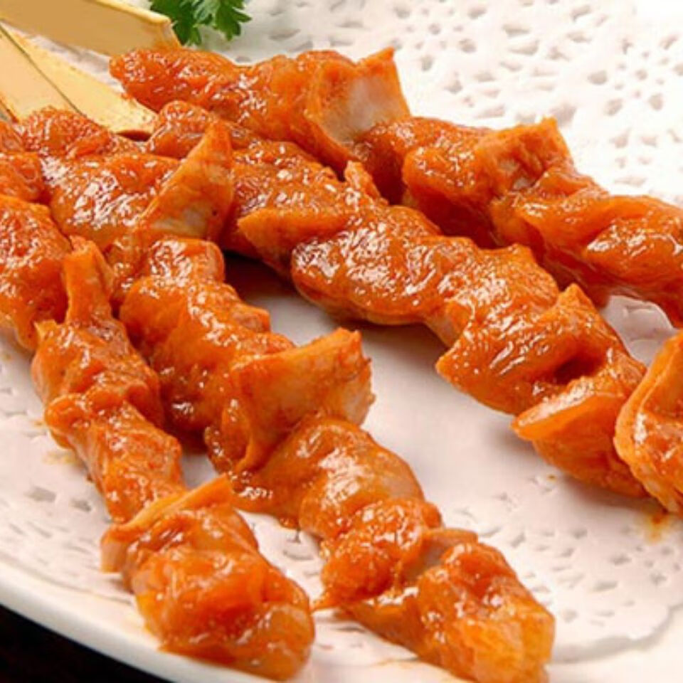 (京东生鲜) 骨肉相连冷冻半成品批发油炸食品小吃烧烤串零食25根一包