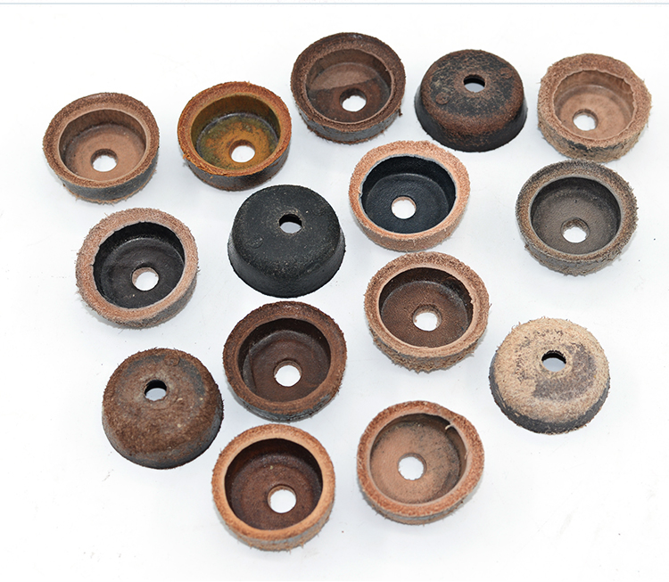 皮碗打气筒配件 牛筋皮碗耐磨耐高压 活塞密封牛筋牛皮碗 35mm皮碗一