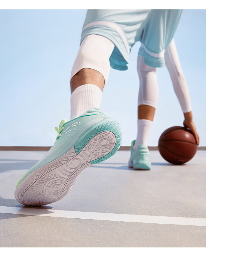 【水泥泡泡2代】安踏篮球鞋男运动鞋2022秋季新款网面透气防滑耐磨