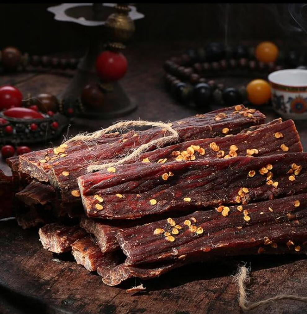 风干牦牛肉阿坝西藏内蒙古高原美食五香麻辣青花椒麻辣味500克一斤